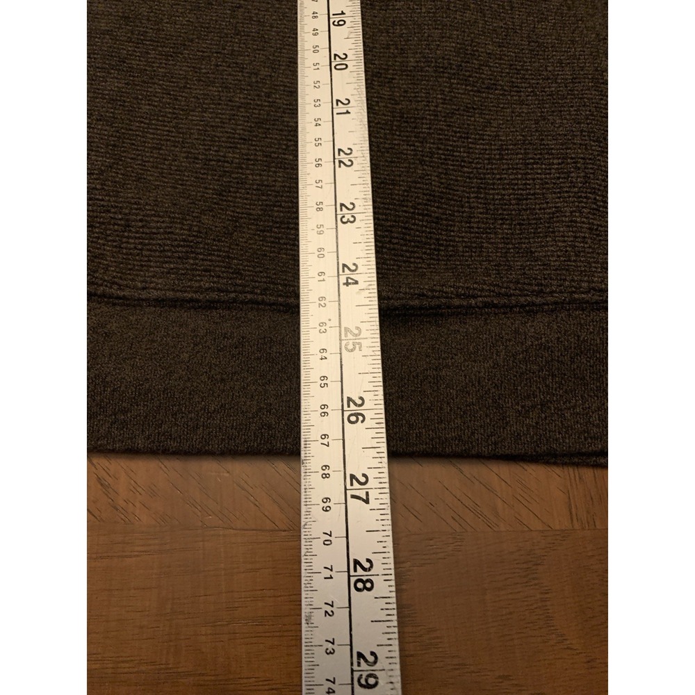Woolrich Quarter Zip Pullover Sweater Men's XL Brown *materials tag is missing - Picture 16 of 16
